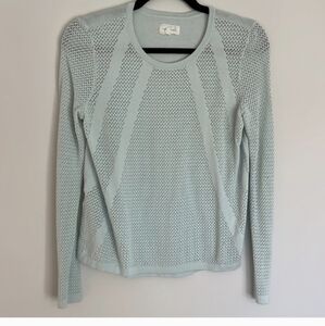 Lou & Grey Mint Green Crewneck Sweater size Medium